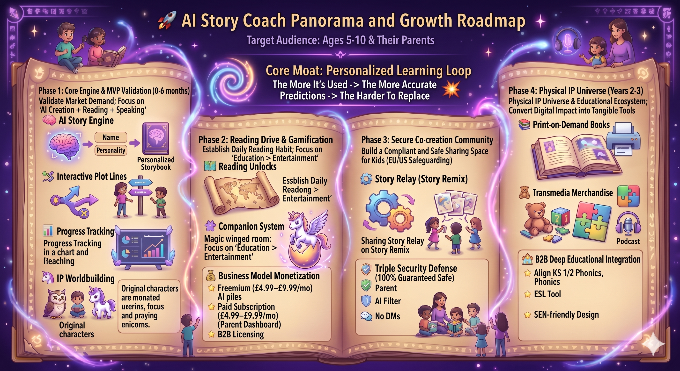 AI Story Coach ecosystem and growth roadmap